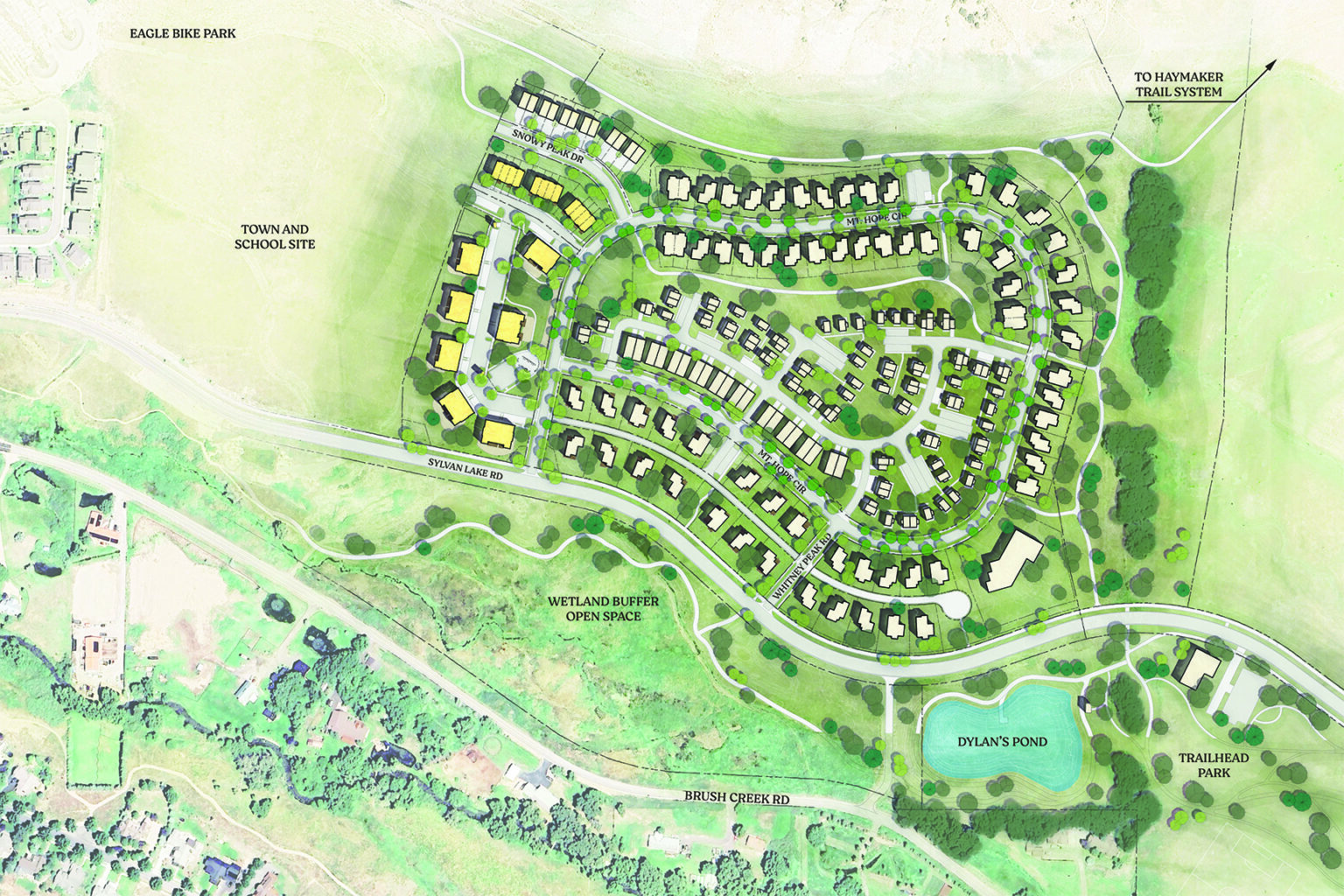 Eagle Ridge Plot Map Development and Neighborhood Plans | Haymeadow Homes